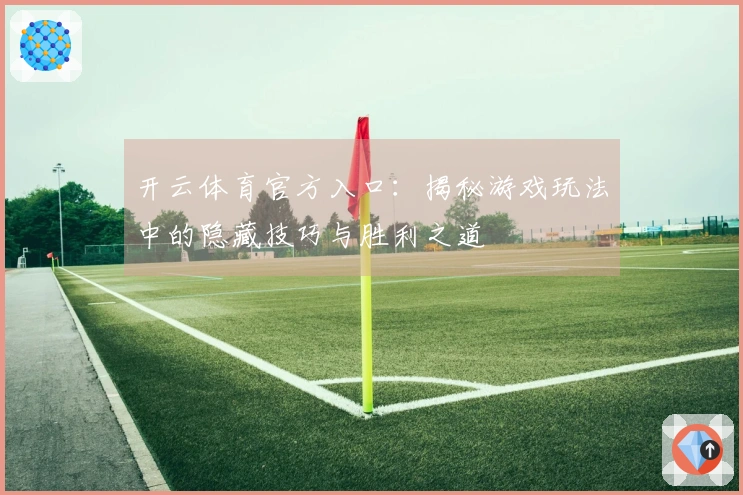 开云体育官方入口:揭秘游戏玩法中的隐藏技巧与胜利之道